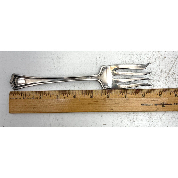 Rogers 1881 Scotia Pattern Cold Meat Fork Silverware Dining Flatware Utensil - Picture 8 of 8